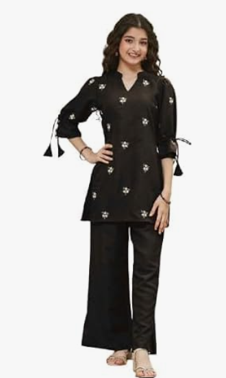 Girls' Neat Ethnic Set