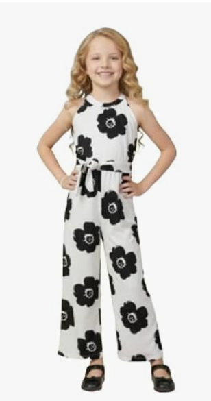 Girls' Sleek Jumpsuit