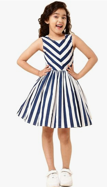Girls' Modern Party Frock