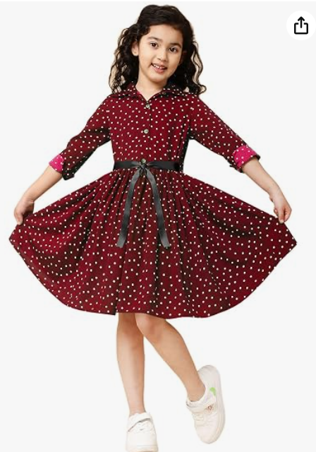 Girls' Sleek Frock