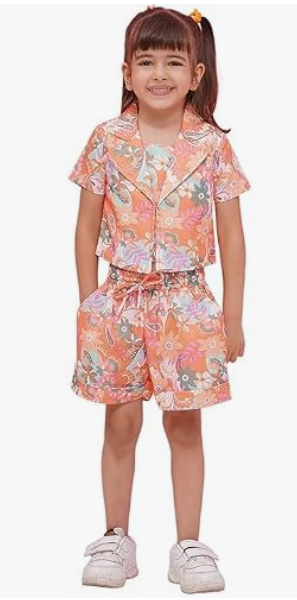 Girls' Neat Party Frock