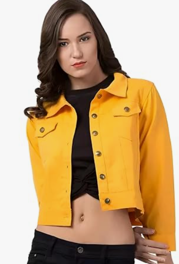 Women's Graceful Denim Jacket