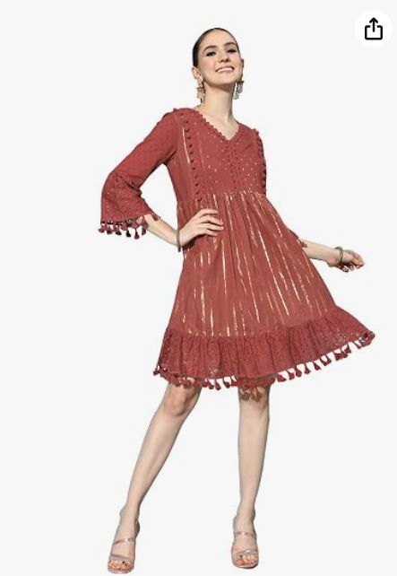 Women's Simple Layered Dress