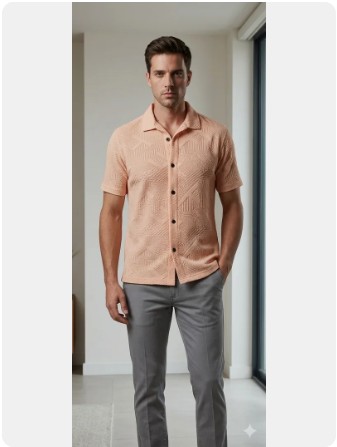 Men's Neat Office Shirt