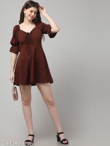 Women's Simple Tunic Dress