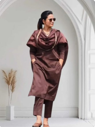 Women's Sleek Two Piece Ethnic Set