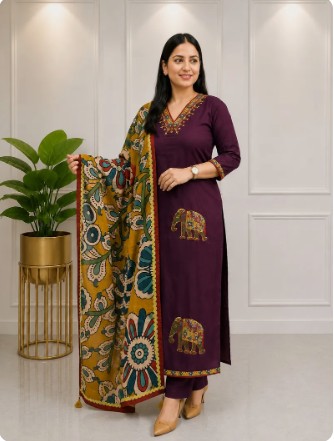 Women's Sleek Ethnic Wear Set